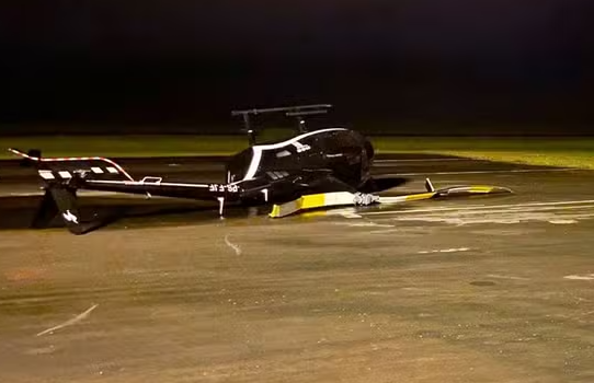 Brasileiro que já roubou avião nos EUA tenta roubar helicóptero em MG — e cai
