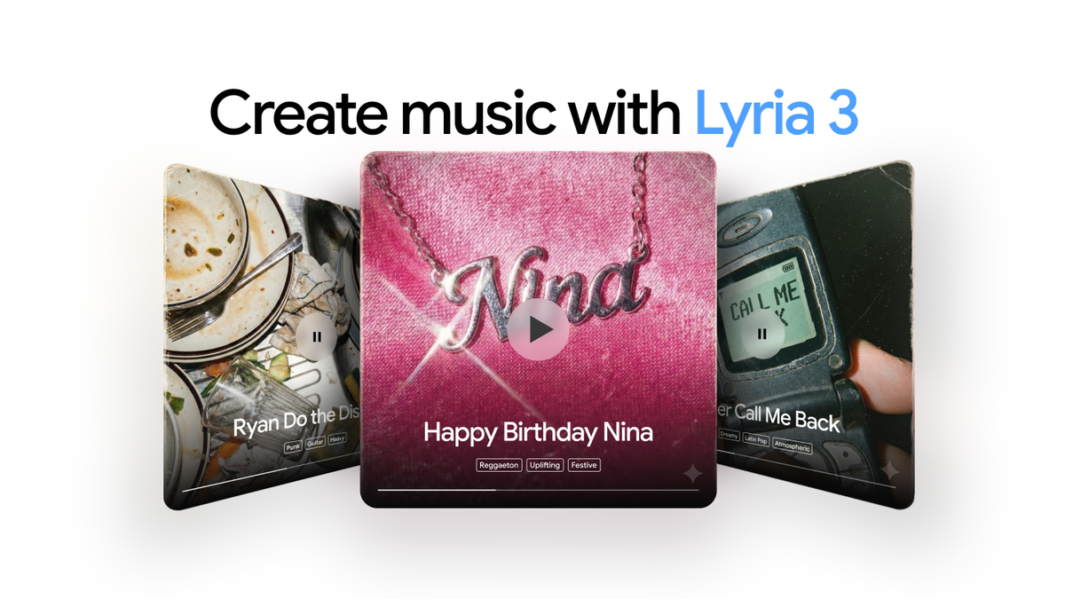 Como funciona o Lyria 3, a IA do Google para músicas?