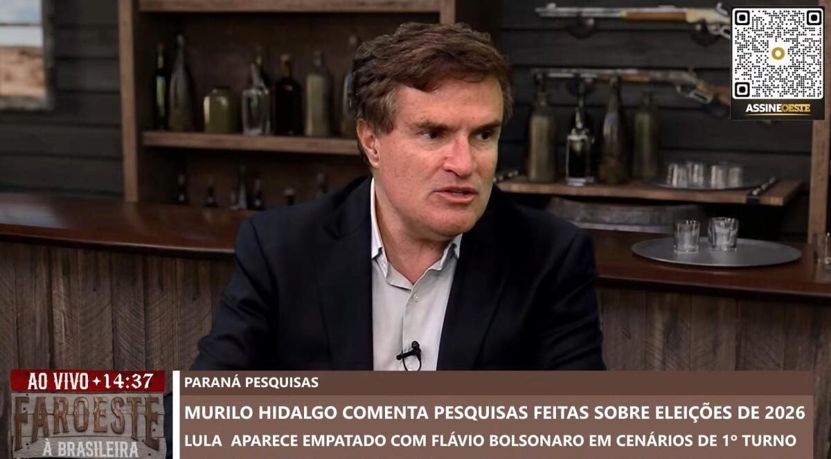 Diretor do Paraná Pesquisas prevê eleição presidencial acirrada: 'Será 52% a 48%'