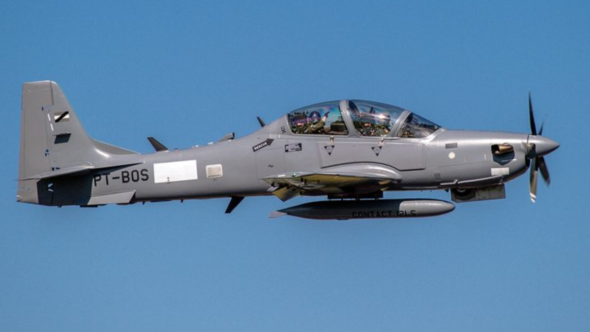 Embraer entrega novos A-29 Super Tucano e fortalece presença internacional