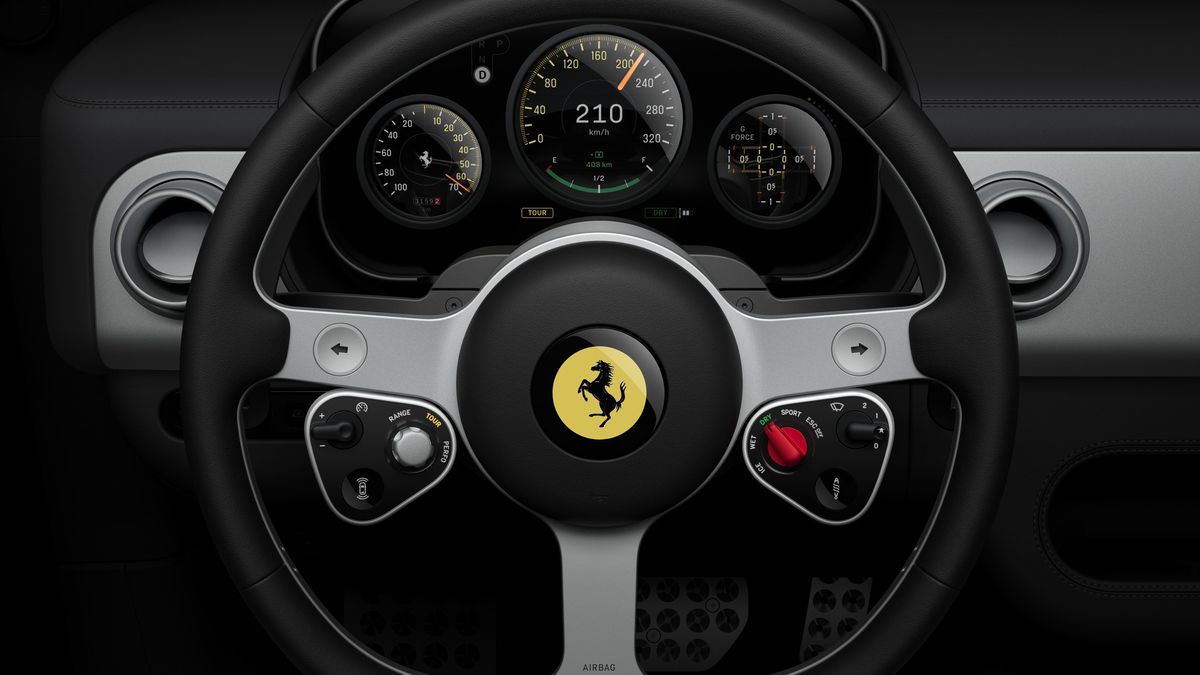 Ferrari revela nome e imagens inéditas do seu 1º superesportivo 100% elétrico 