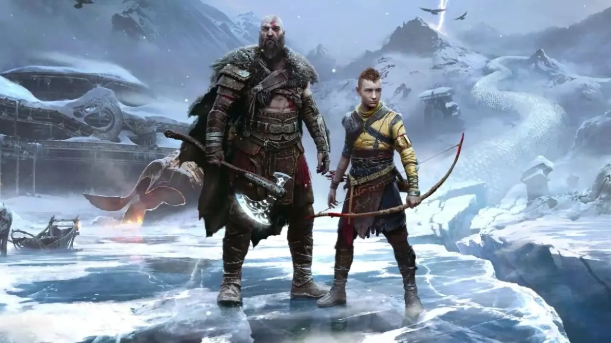 God of War: Amazon divulga primeira imagem de Kratos e Atreus na série, veja