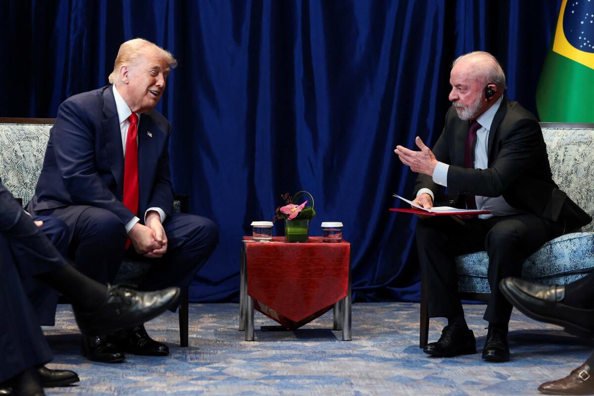 Lula: Disse a Trump que é hora da gente sentar, apertar a mão e decidir a relação