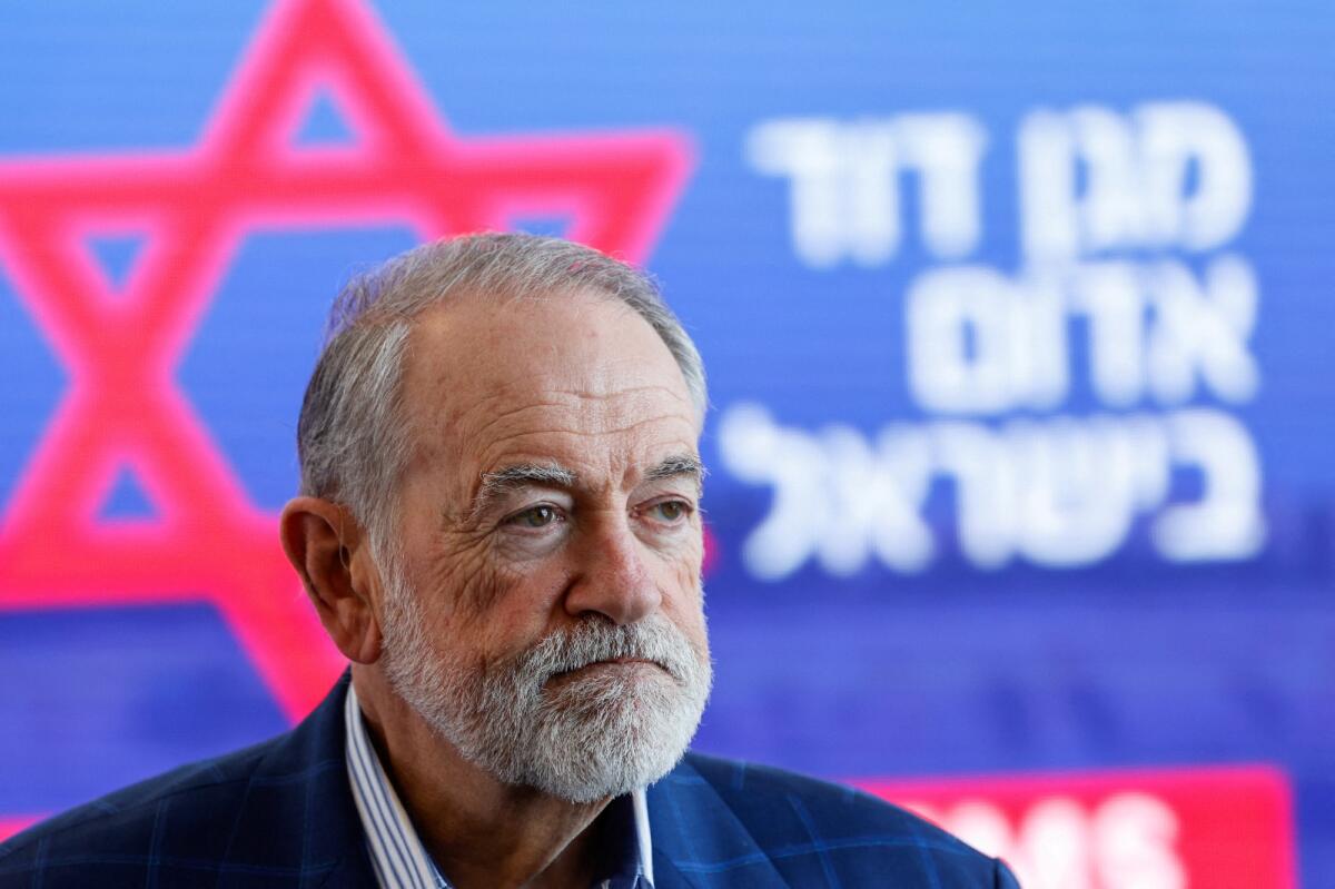 Países criticam fala de Huckabee sobre Israel ter "direito bíblico" no Oriente Médio