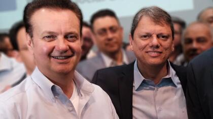 Kassab e Tarcísio negam atritos e reafirmam apoio mútuo