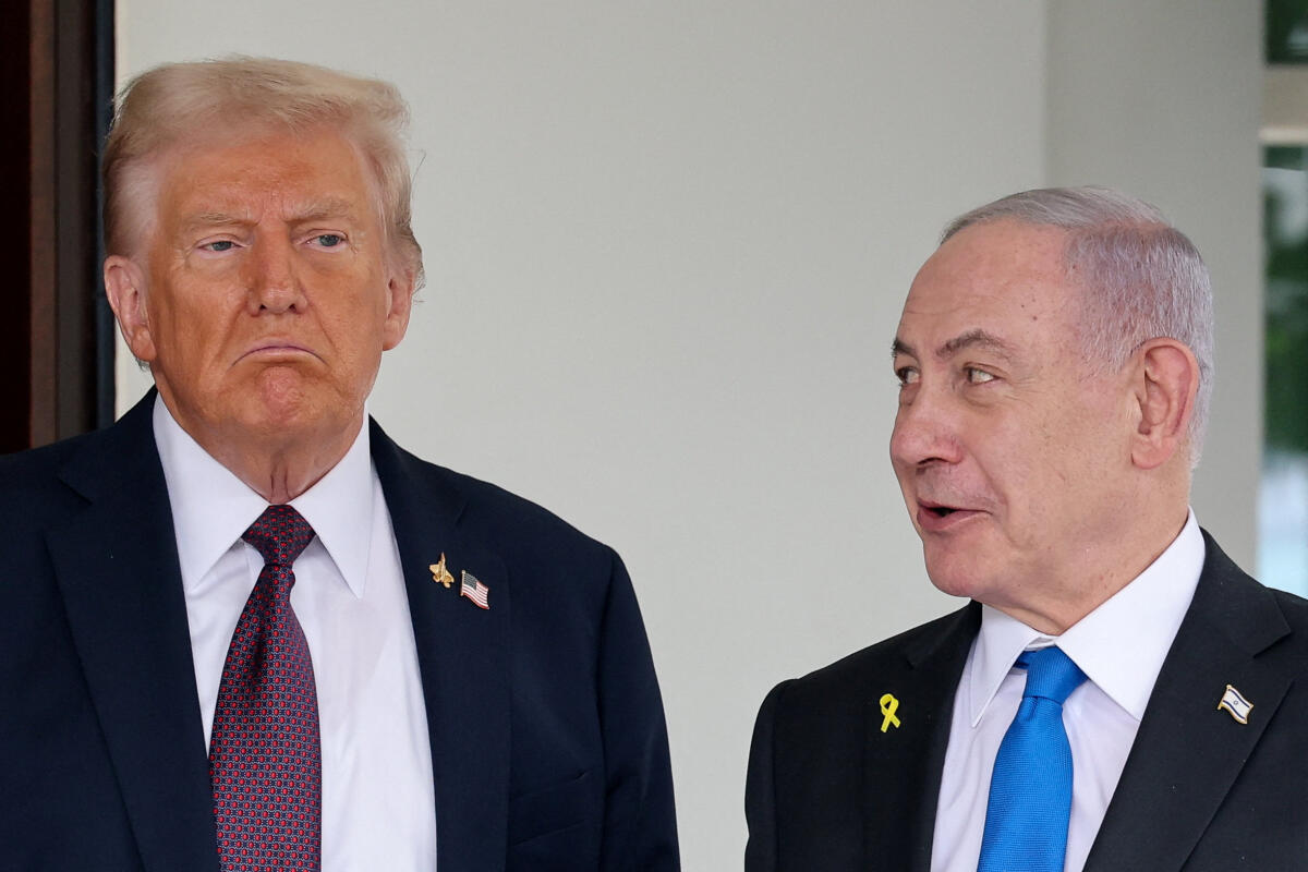 Trump pressiona presidente de Israel a perdoar Netanyahu por acusações de corrupção
