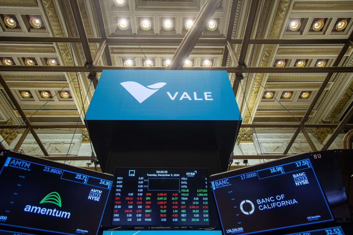 Vale (VALE3) anuncia renúncia de João Luiz Fukunaga ao cargo de conselheiro